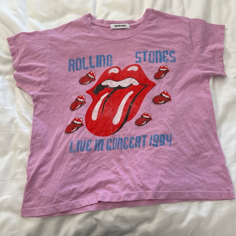 Daydreamer Pink Rolling Stones Live Concert Tee
